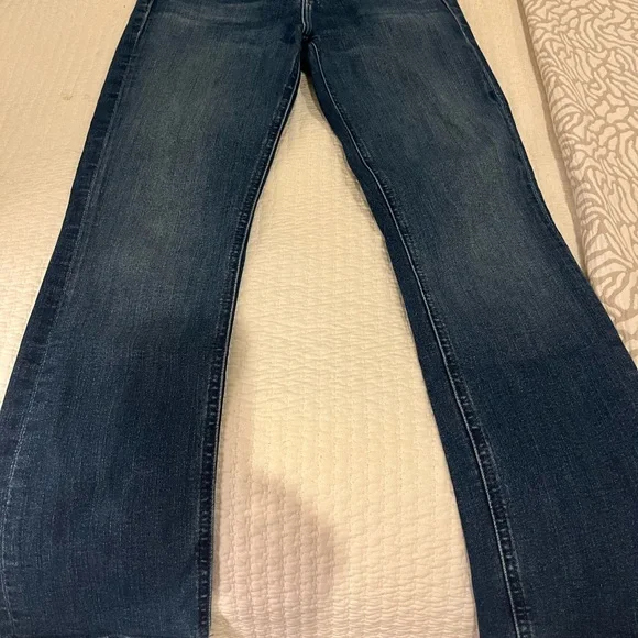 Lil MOTHER Blue Straight Leg petite Jeans - Picture 4 of 4